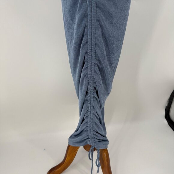 JLUXLABEL Womens Cowl Neck Ruched Maxi Dress - Picture 13 of 14